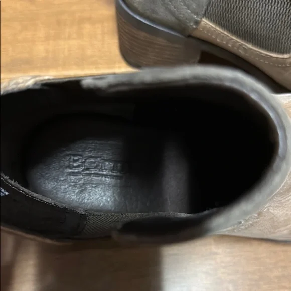 Brown Leather Ankle Boots - Picture 6 of 7